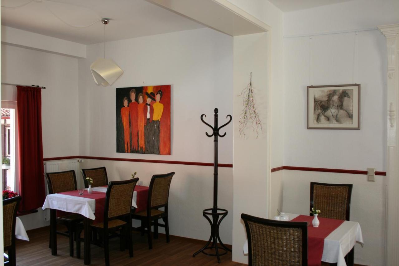 Pension-Ristorante Ventura Ehemals Reinhards Pension Hornburg  Exterior photo